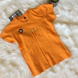 🍊 NWT! Adidas 100% Cotton Short Sleeve Workout T